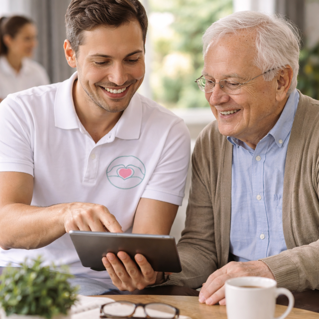 Team des Mamata Betreuungs- und Pflegedienstes in Geesthacht
