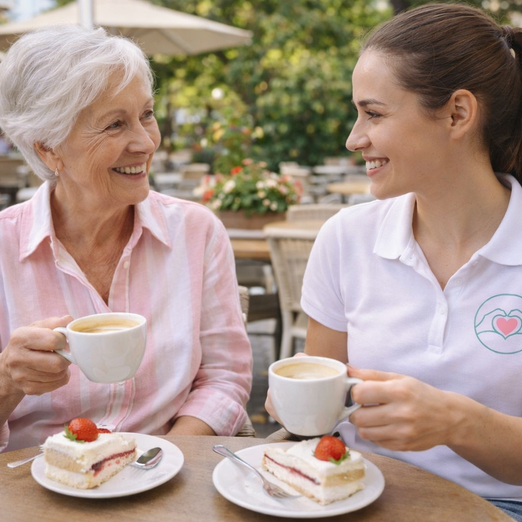 Alltagsbegleitung & Seniorenbetreuung in Bergedorf Persönliche Alltagsbegleitung, Spaziergänge und soziale Betreuung für Senioren in Geesthacht und Umgebung